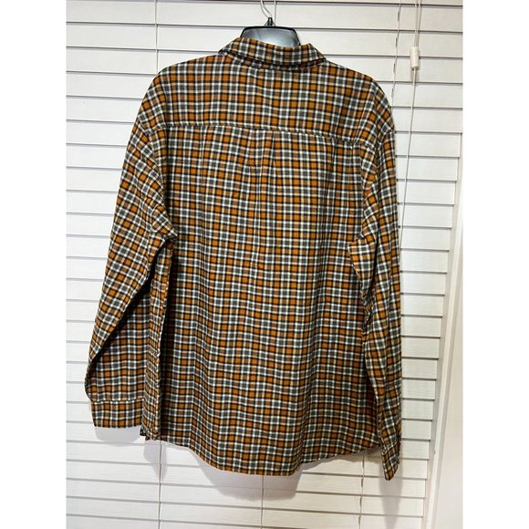 Prana Los Feliz Long Sleeve Button Up Flannel Shirt - NWT - XXL - Picture 3 of 3